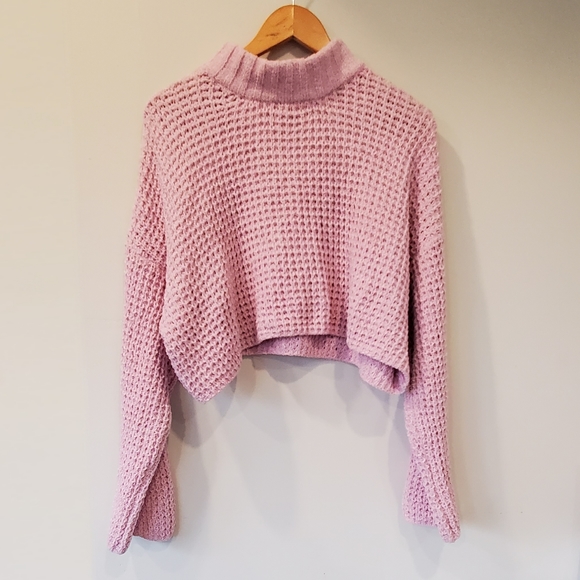 Urban Outfitters Sweaters - Urban Outfitters Pink Medium Knit